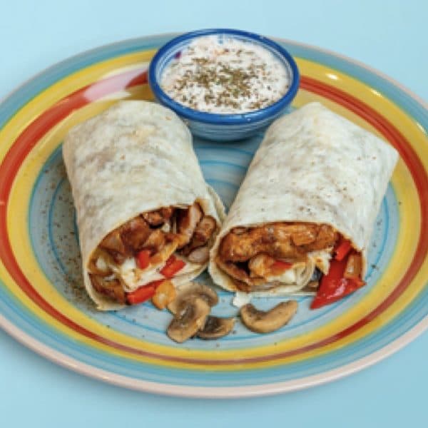 Tasty Beef Wrap
